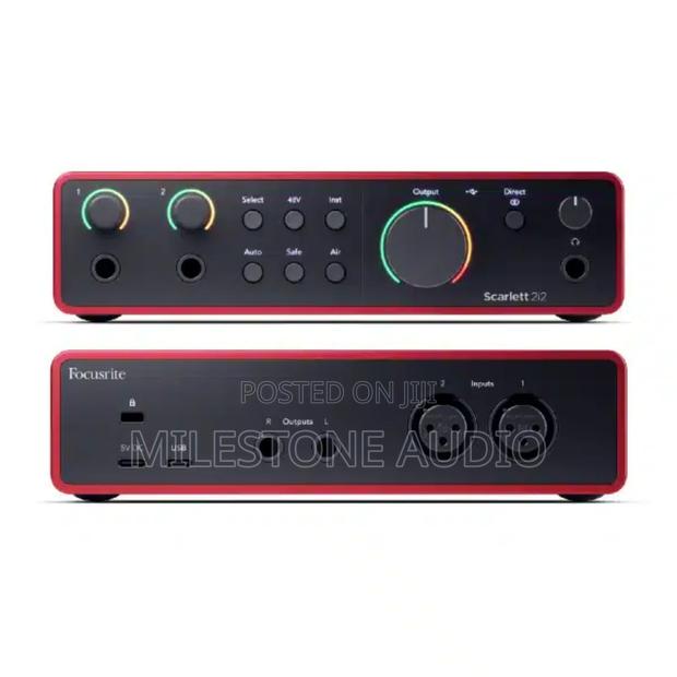 Scarlet Focusrite 2i2 4th Gen Audio Interface - main view