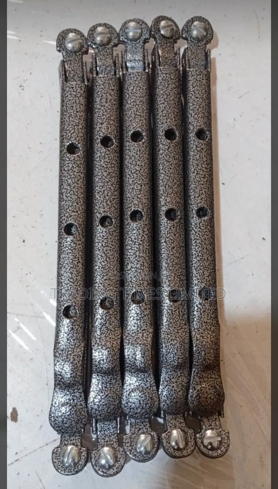 Black Silver Window Stays