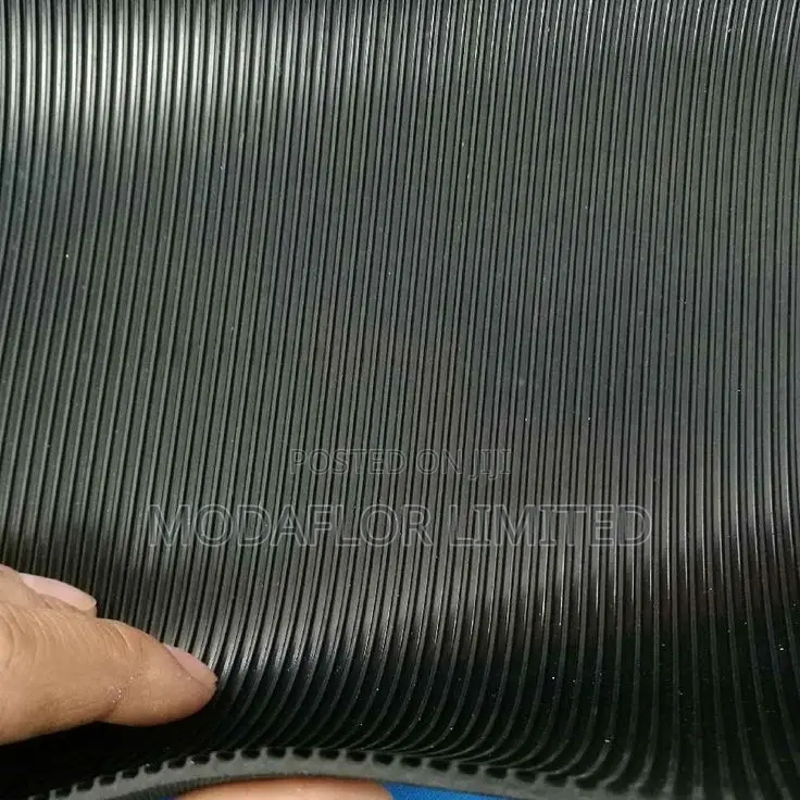 Ribbed Mat 4mm – Heavy Duty Rubber Flooring