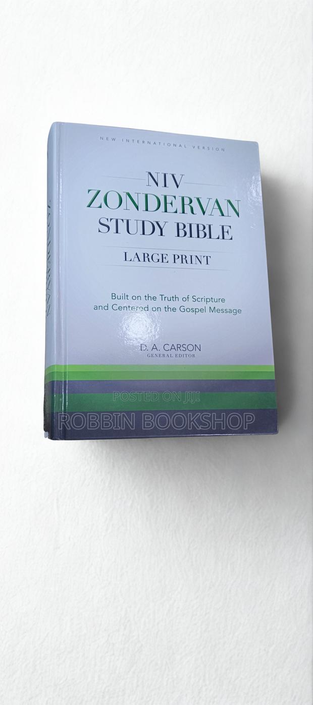 Brand New Niv Zondervan Study Bible – Large Print (Original)