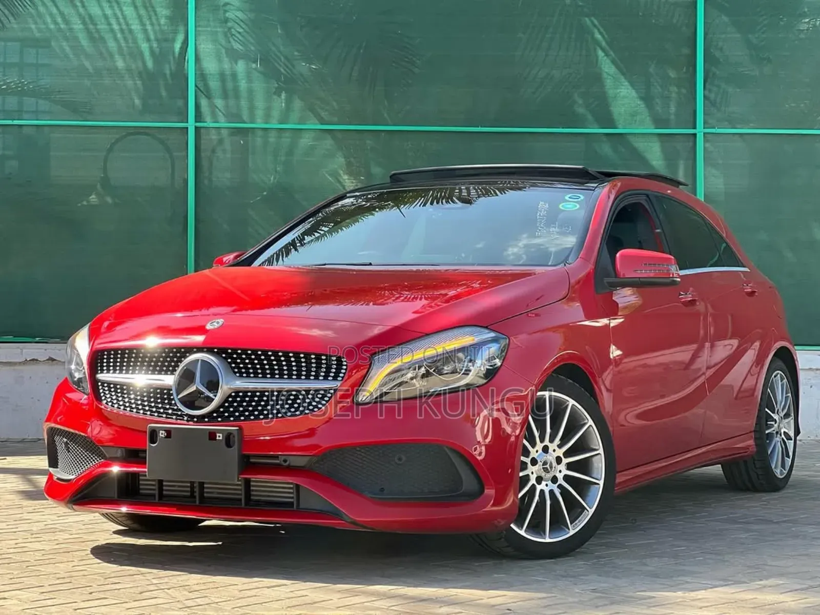Mercedes-Benz A-Class 2018 Red