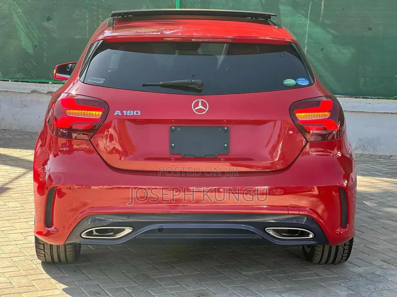 Mercedes-Benz A-Class 2018 Red
