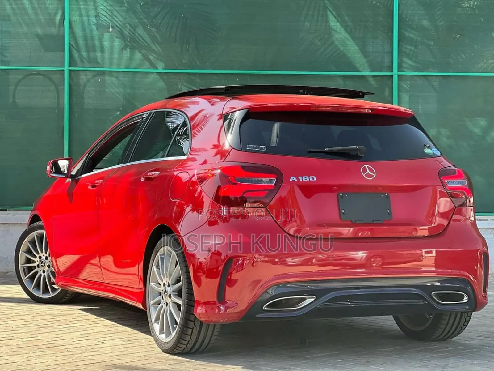 Mercedes-Benz A-Class 2018 Red