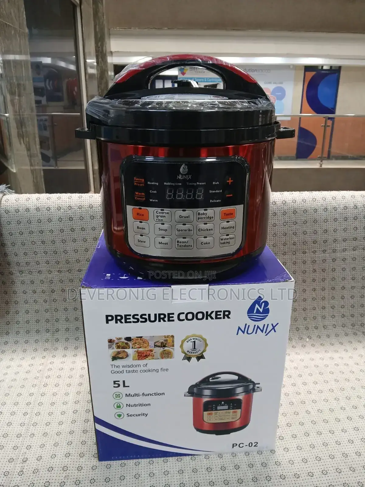 Electric Pressure Cooker Nunix  Pc02