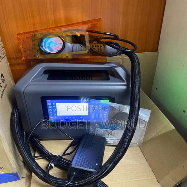 Industrial 30w Fiber Laser Marking Machine With LCD Screen
