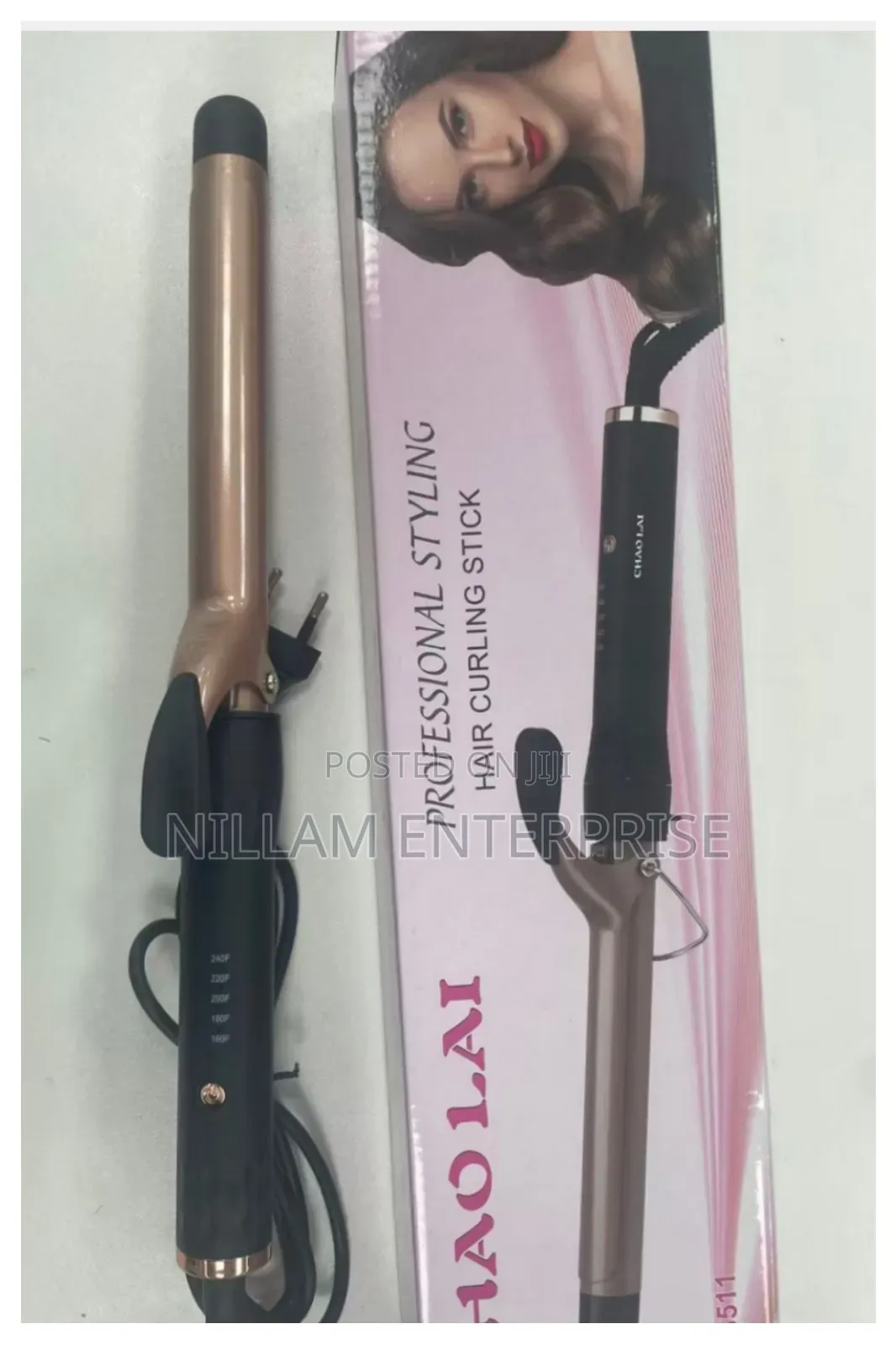Cronier Professional Tongs Curling Stick
