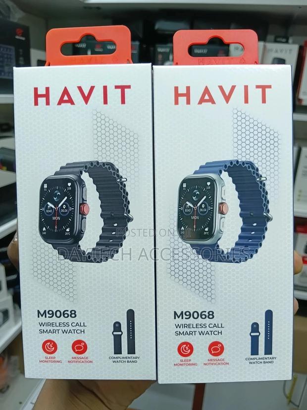 Havit Smart Watch M9068 - Black - thumbnail 3
