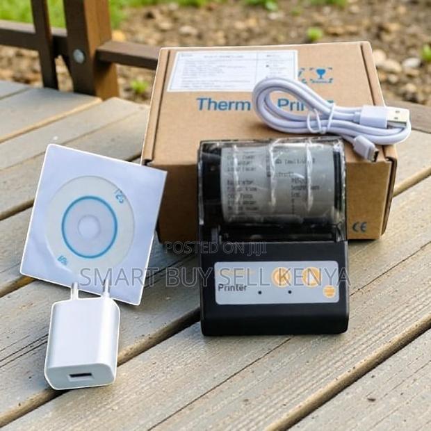 Clear Printing Qr Code Support 58mm Bluetooth Thermal Receipt Printer - main view