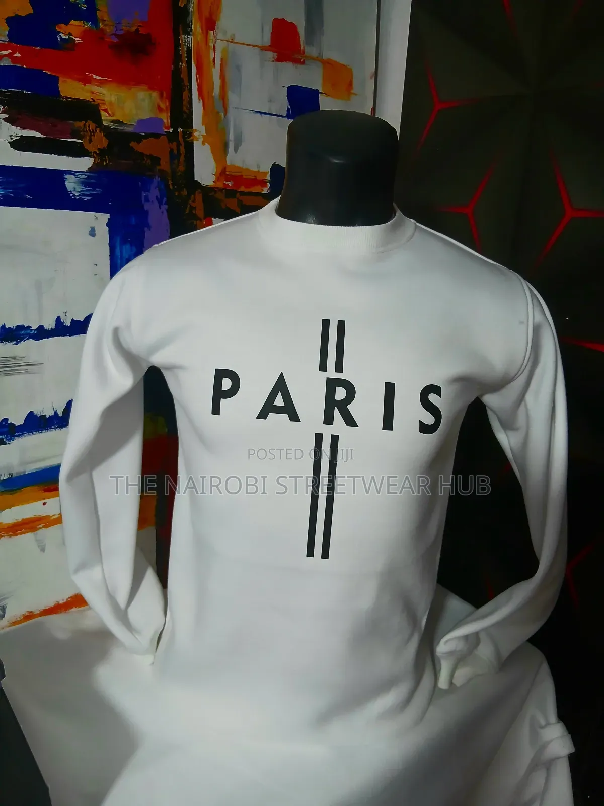 White Sweatshirt