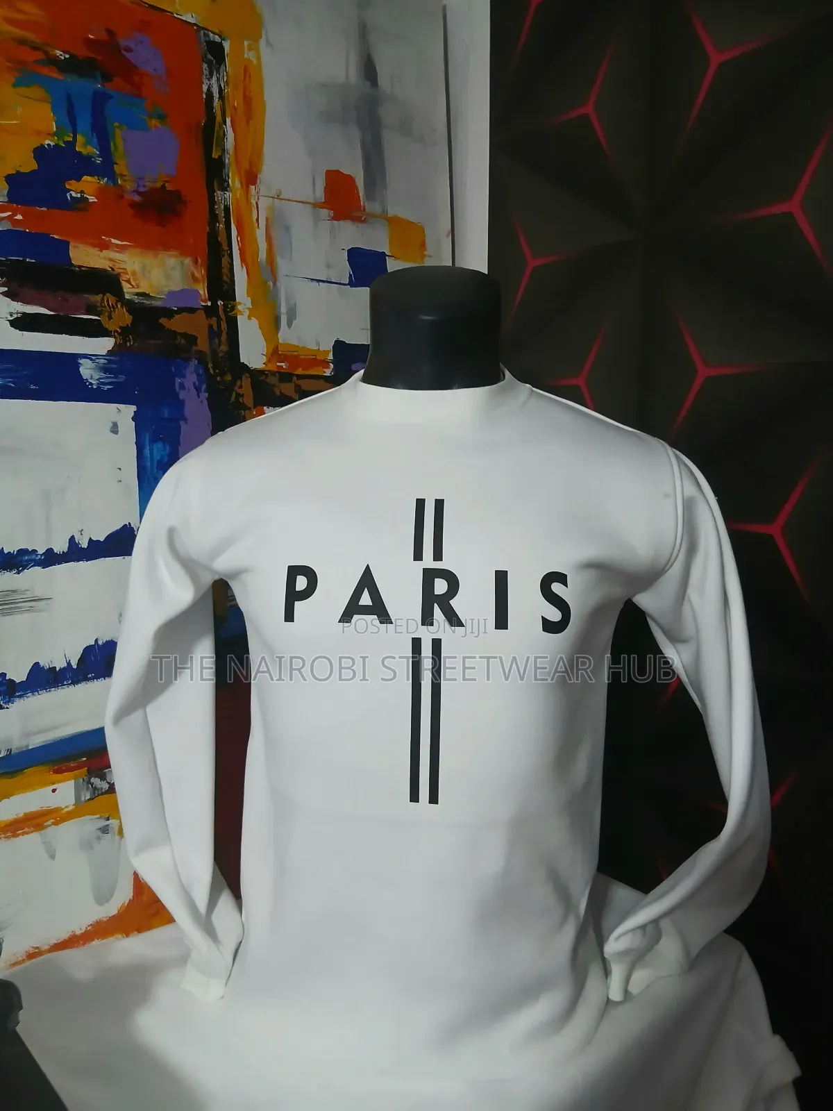 White Sweatshirt