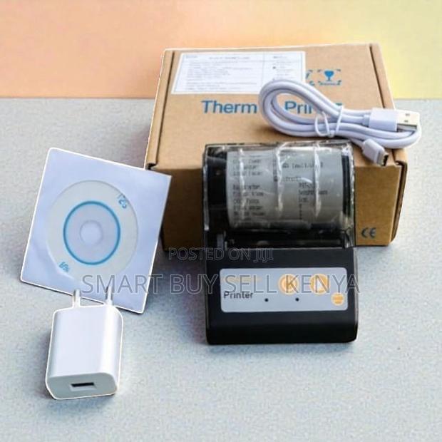 Outdoor Work Long Battery 58mm Bluetooth Thermal Receipt Printer