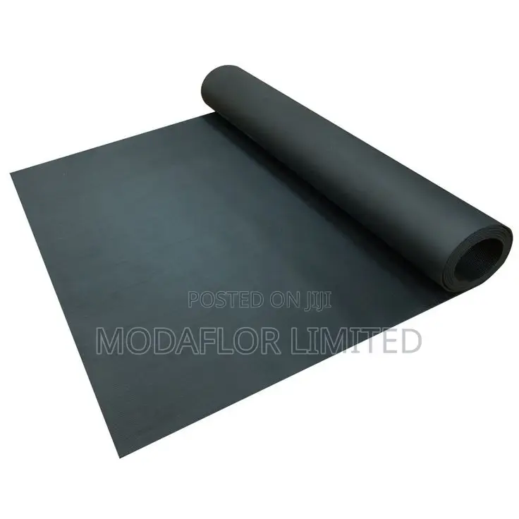 Plain Rubber Mat 4mm – Practical Long-Lasting Flooring