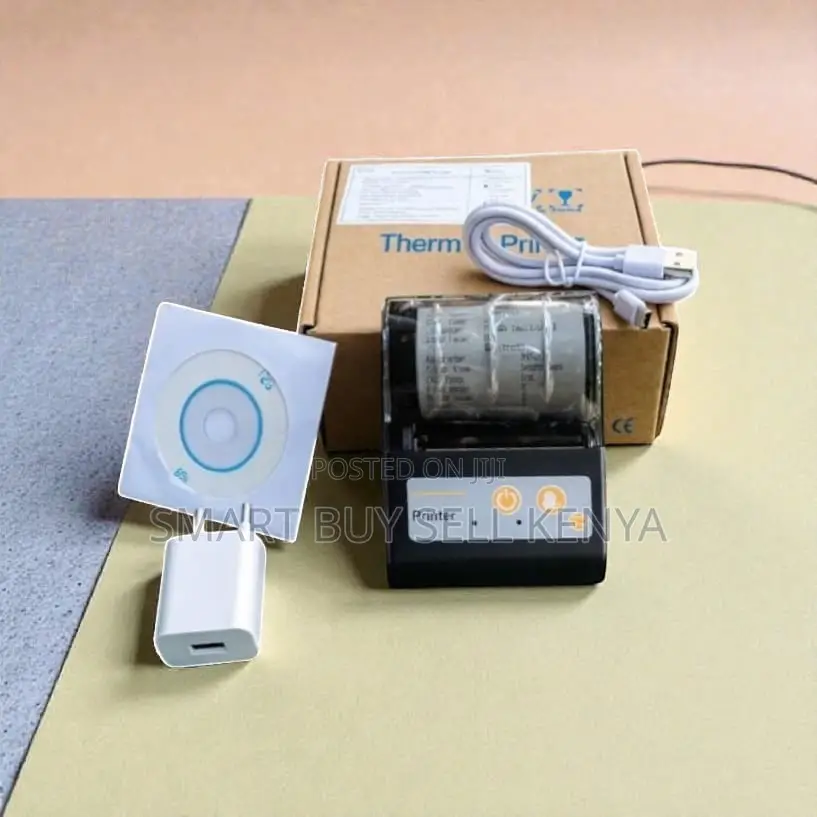 Large Capacity Battery Mini 58mm Bluetooth Thermal Receipt Printer