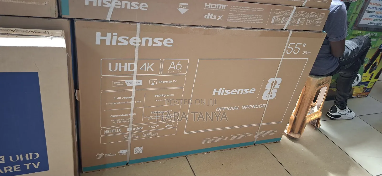 Hisense 55" A6 Ultra Hd Smart Tv