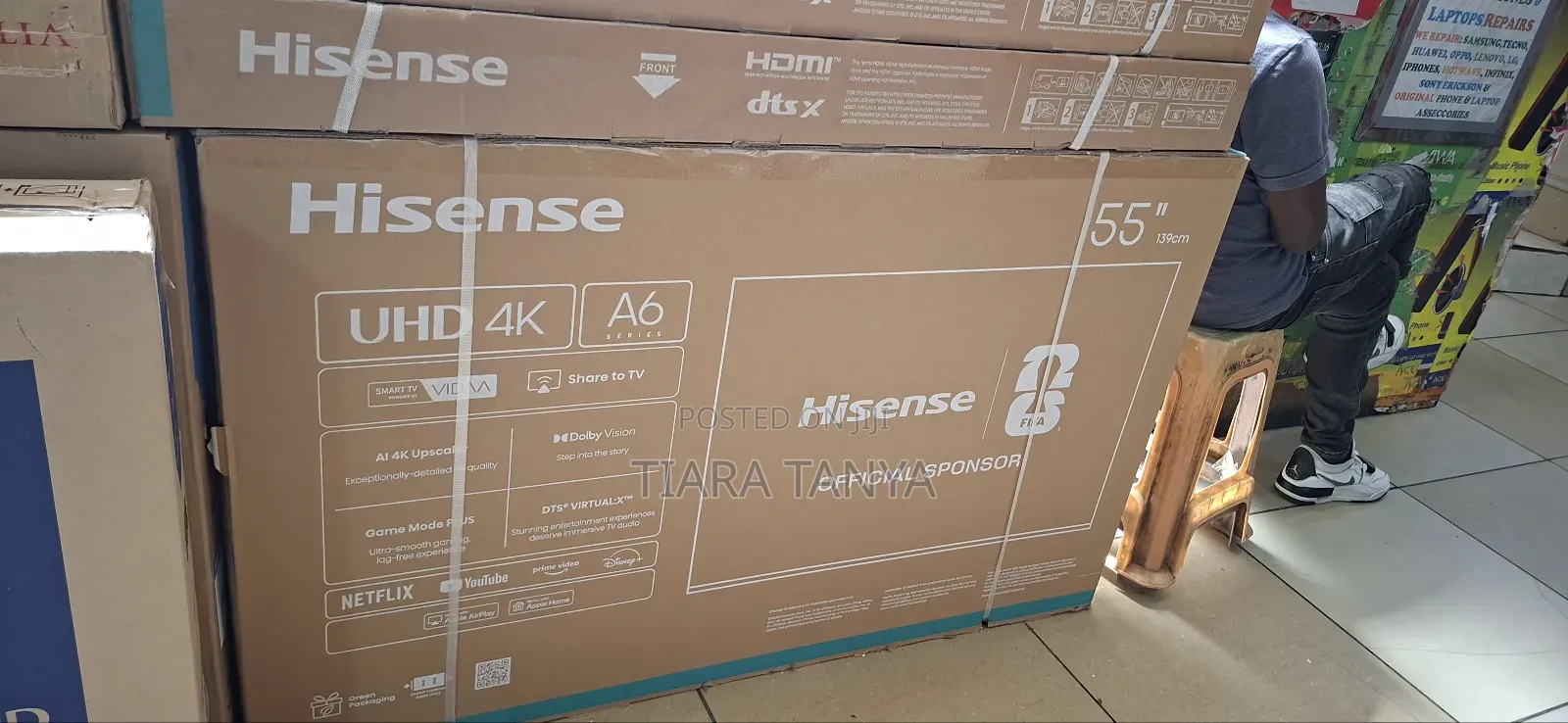 Hisense 55" A6 Ultra Hd Smart Tv