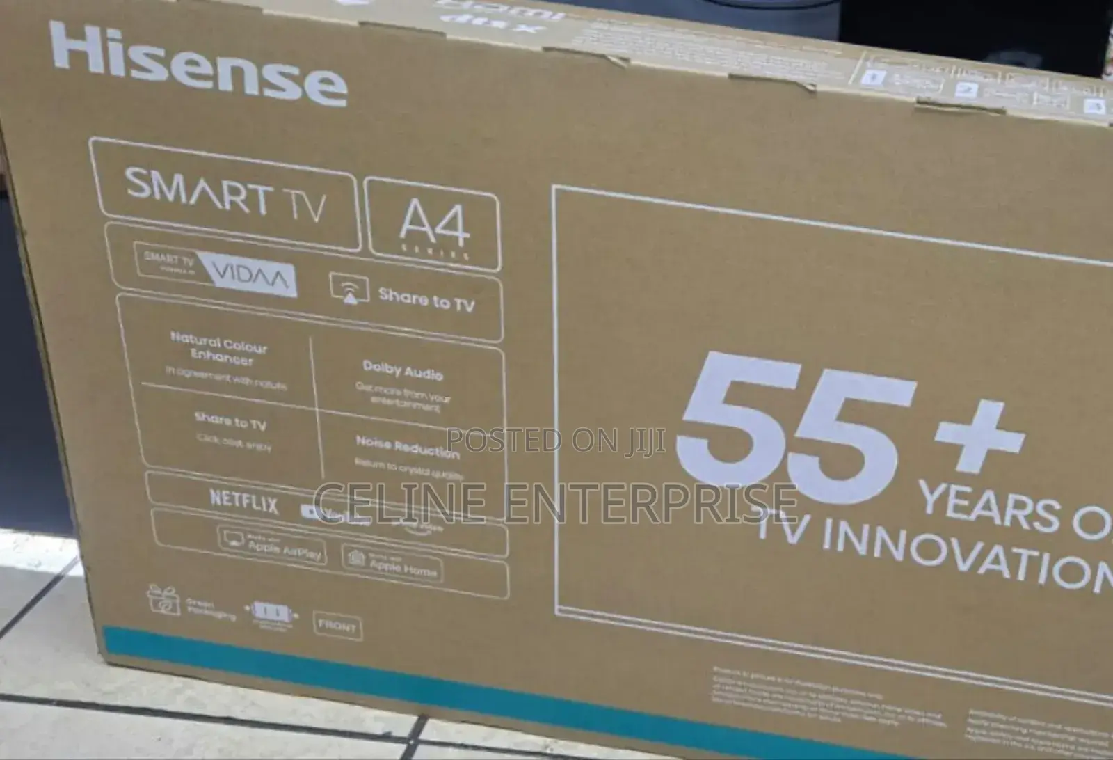Hisense 40′′ Screen Television Led Tv