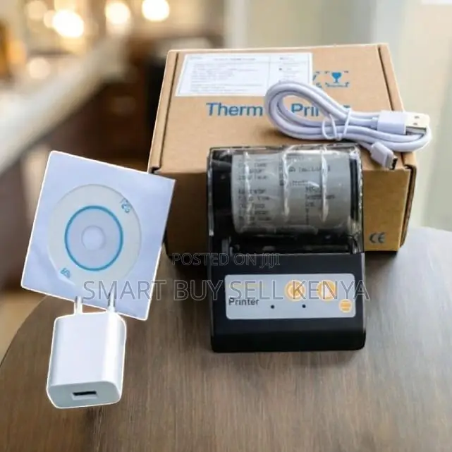 Plug and Play Mini 58mm Bluetooth Thermal Receipt Printer