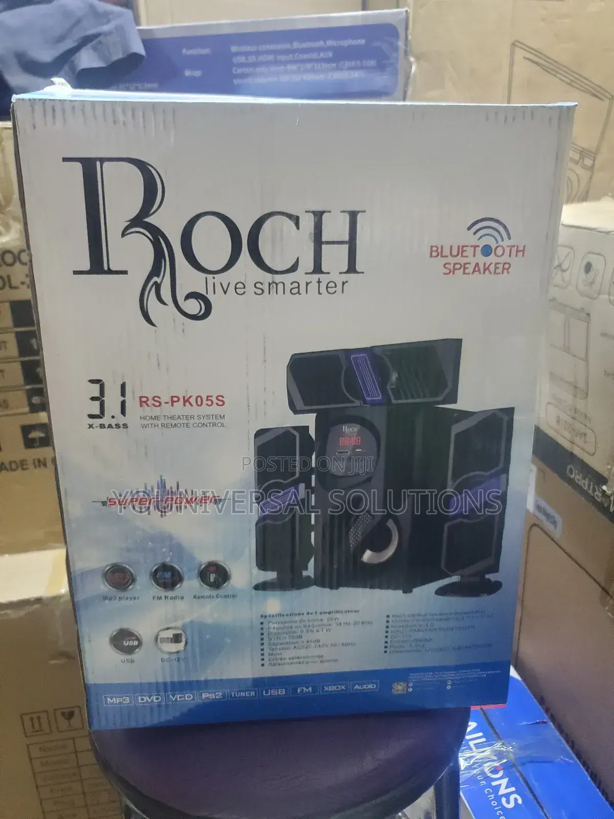 Roch 3.1ch Home Thearter Multimedia Speaker System