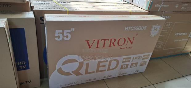 Vitron 55 Inch Qled Frameless Tv - main view
