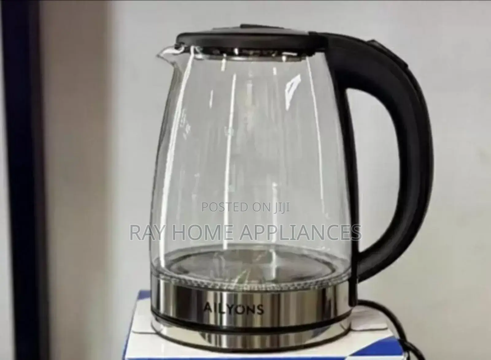 Transparent Glass Ailyons 1.8litres Kettle