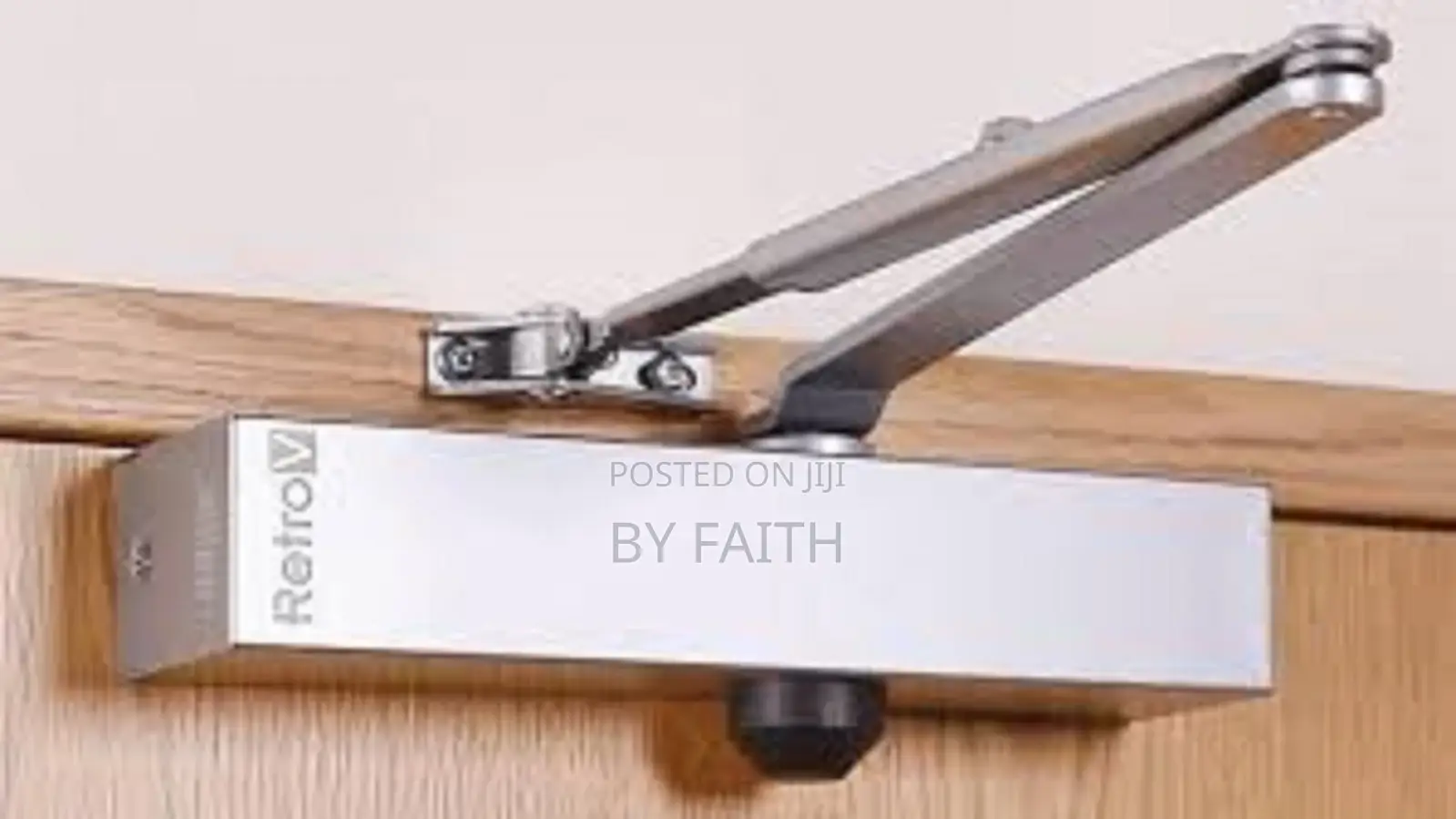 Adjustable Thread Aluminum Hydraulic Door Closer 25-45kg Door Closer