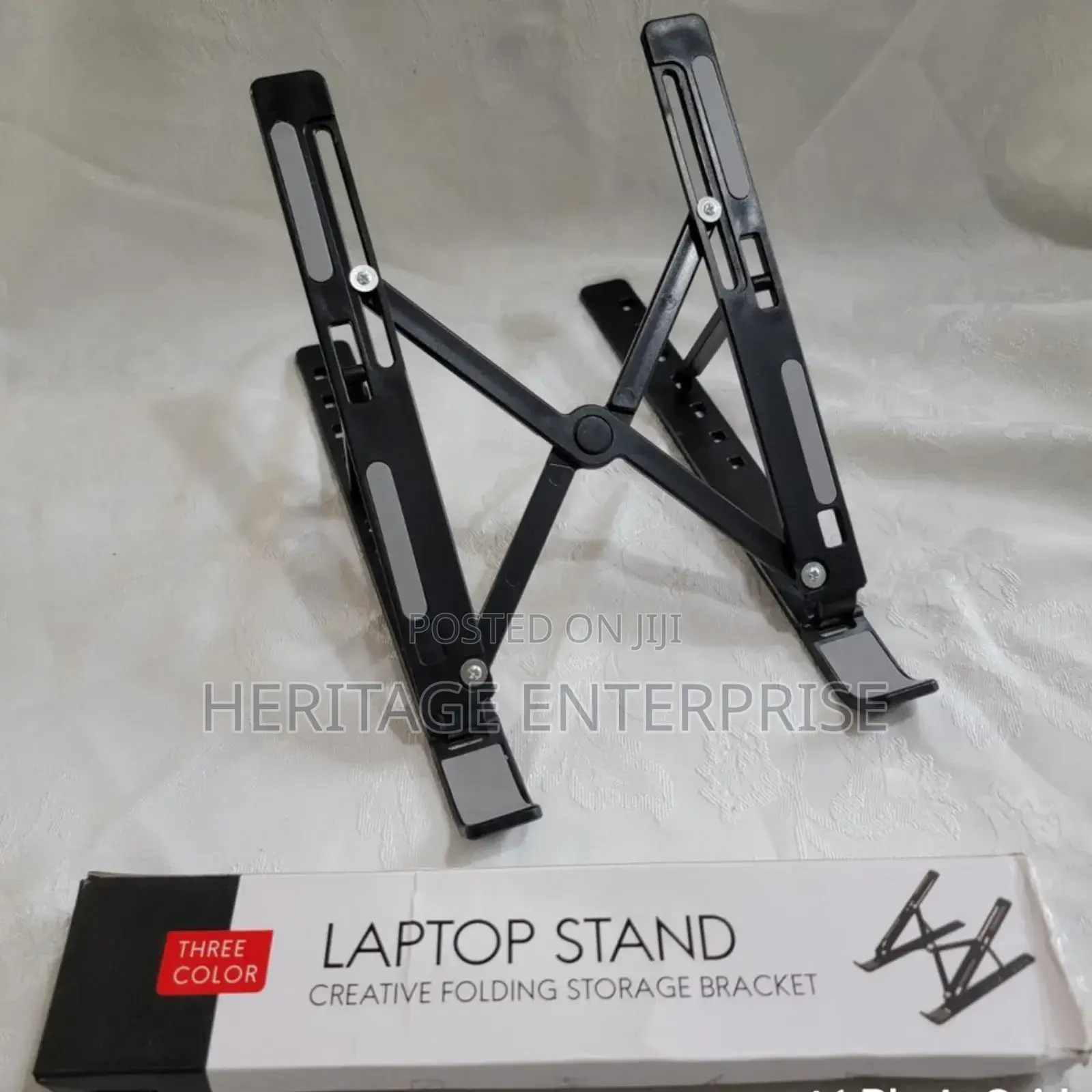 Laptop Stand Foldable Metallic.