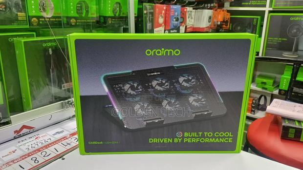 Oraimo Chilldock Dual Usb Ports Laptop Cooler Osh 009a