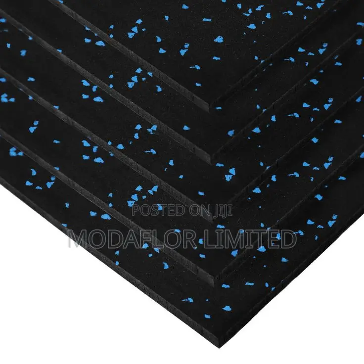 Gym Rubber Mat – Shock Absorbing Gym Flooring