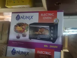 4 Knob Settings 60l Electric Rotisserie Oven Nunix