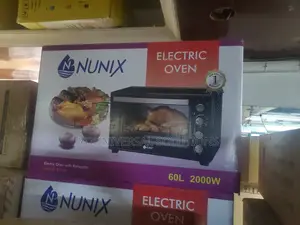 4 Knob Settings 60l Electric Rotisserie Oven Nunix