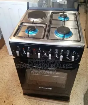 Colour Black New Volsmart 3+1 Cooker