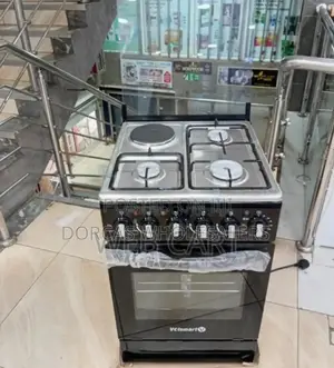With Electric Oven Volsmart 3+1 Cooker. Standing Cooker