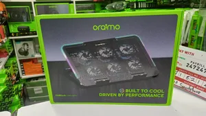 Oraimo Chilldock Laptop Cooler – Dual Usb, 6 Fans RGB Lighting