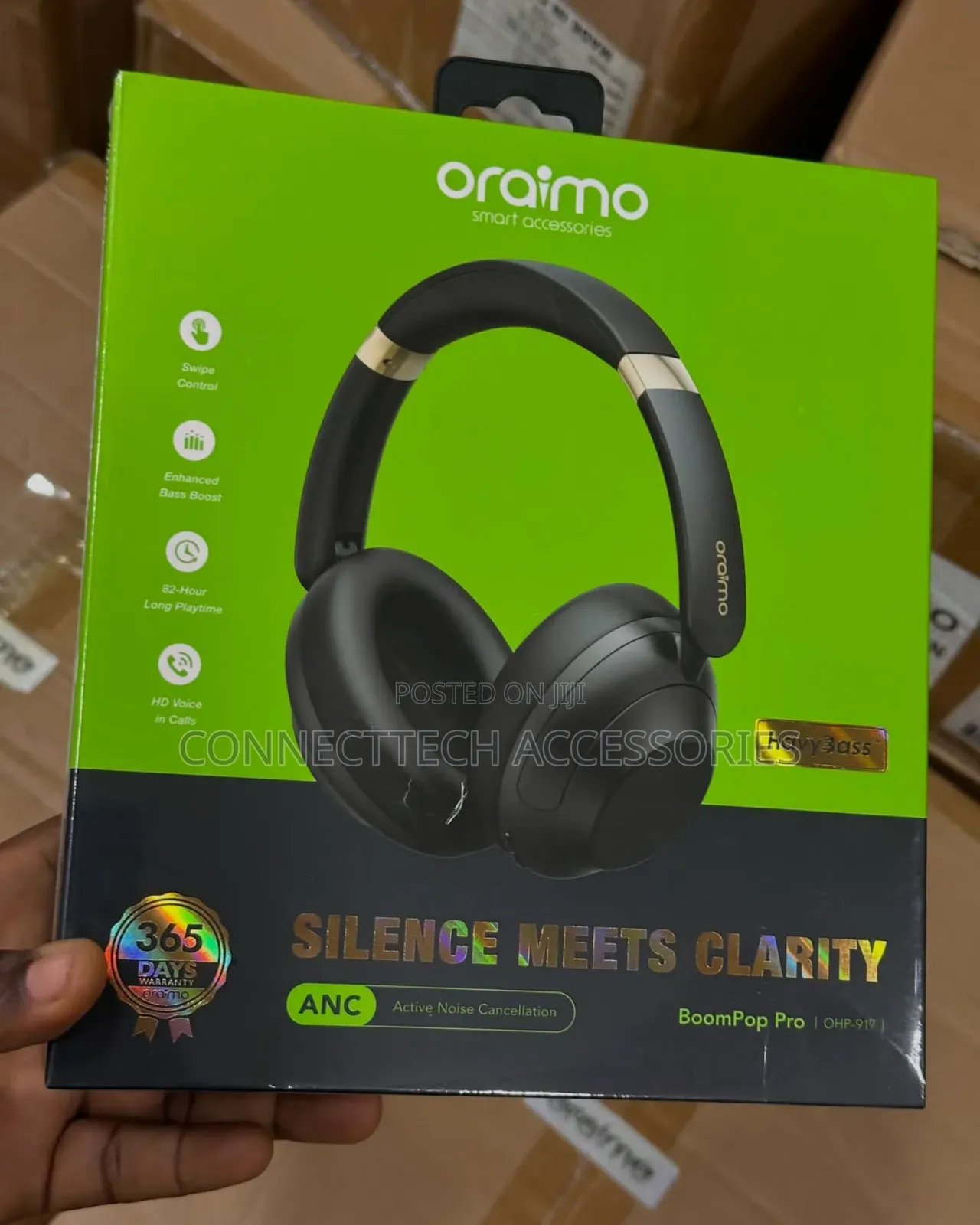Oraimo Ohp-917 Boompop Pro Anc Headphones