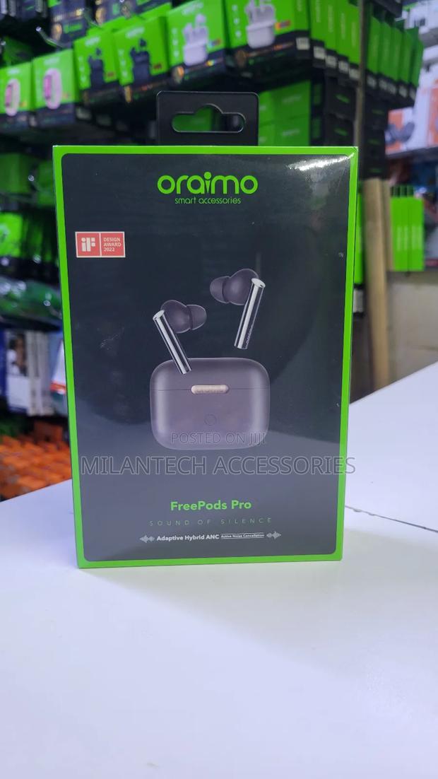 Oraimo Freepods Pro-Premium Sound. Total Freedom