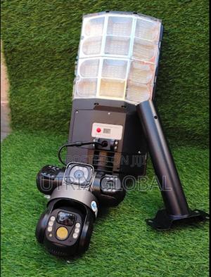 V380 Solar Triple Lens Camera With Clear Night Vision And Audio