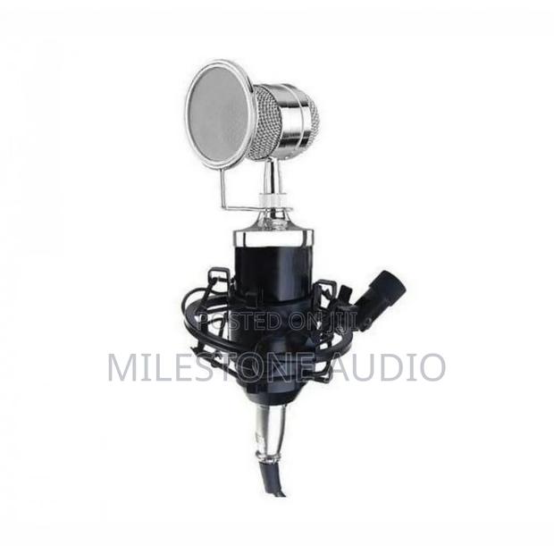 Bm-8000 Condenser Sound Recording Microphone With Shock Mount