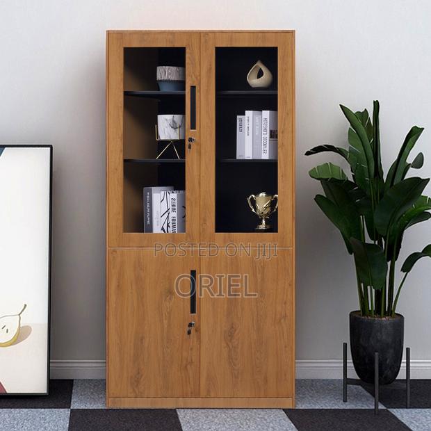 Modern Office Cabinet : 2-Door Wooden Office Cabinet