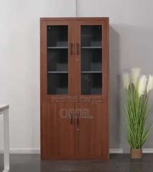 Modern Office Cabinet : 2-Door Wooden Office Cabinet