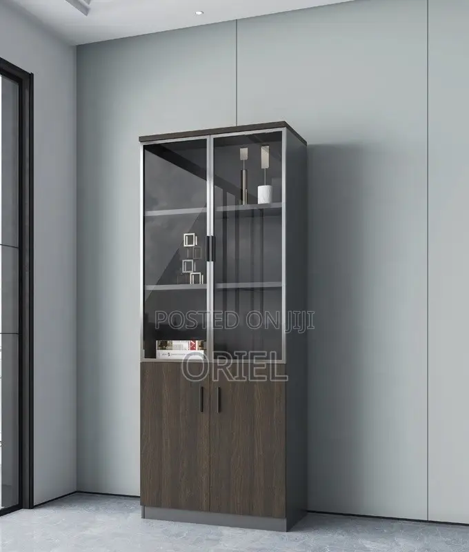 Modern Office Cabinet : 2-Door Wooden Office Cabinet