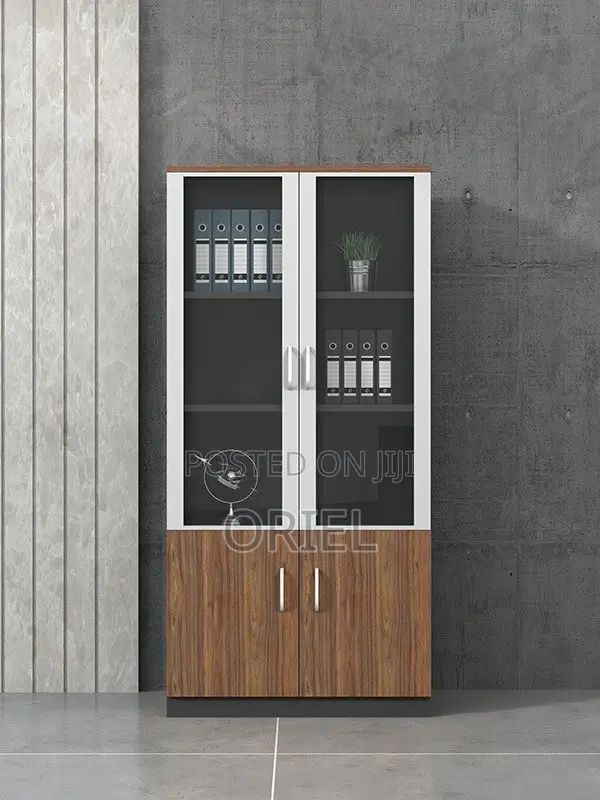 Modern Office Cabinet : 2-Door Wooden Office Cabinet