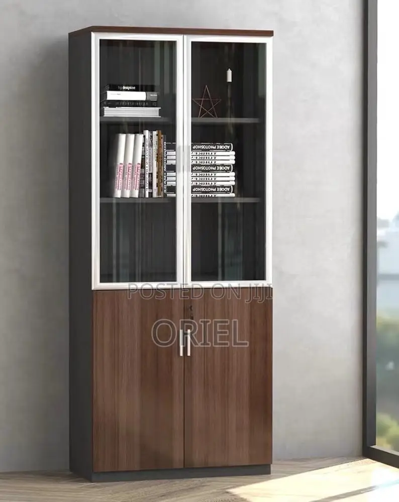 Modern Office Cabinet : 2-Door Wooden Office Cabinet