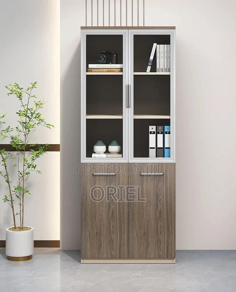 Modern Office Cabinet : 2-Door Wooden Office Cabinet