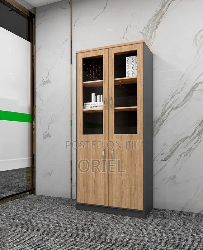 Modern Office Cabinet : 2-Door Wooden Office Cabinet