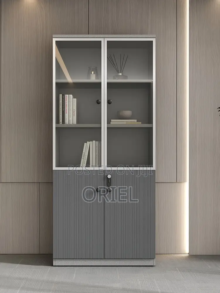 Modern Office Cabinet : 2-Door Wooden Office Cabinet
