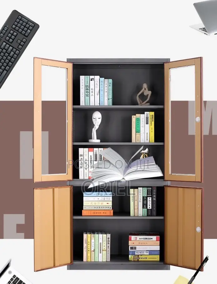 Modern Office Cabinet : 2-Door Wooden Office Cabinet