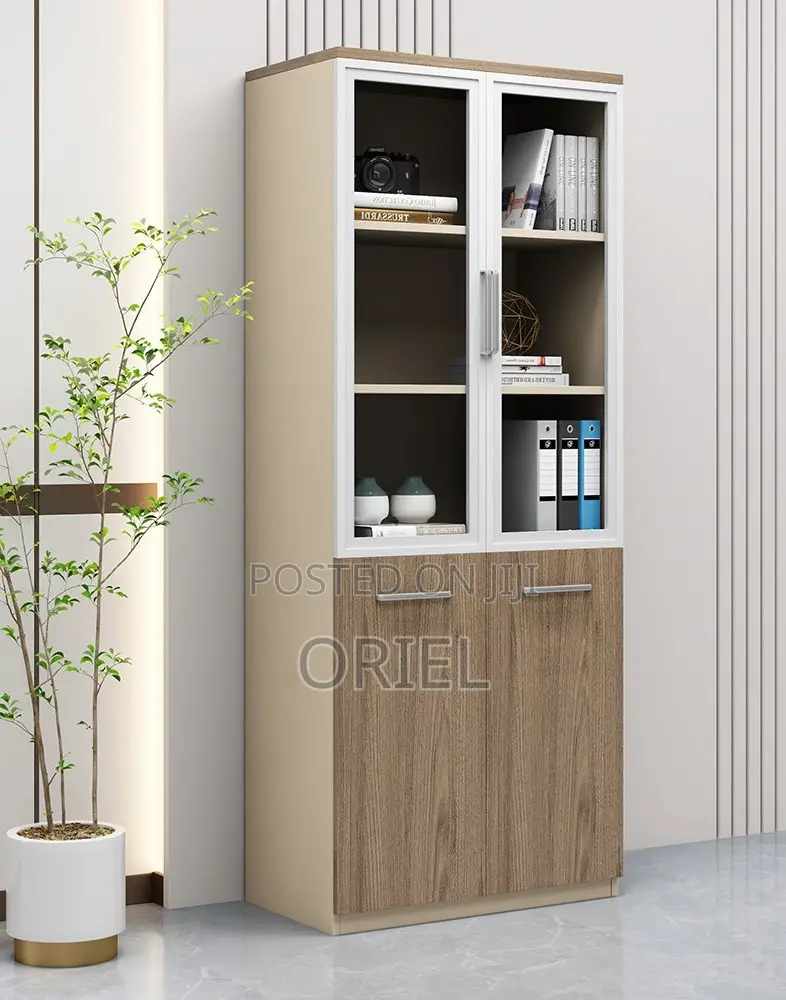 Modern Office Cabinet : 2-Door Wooden Office Cabinet