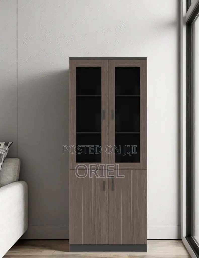 Modern Office Cabinet : 2-Door Wooden Office Cabinet