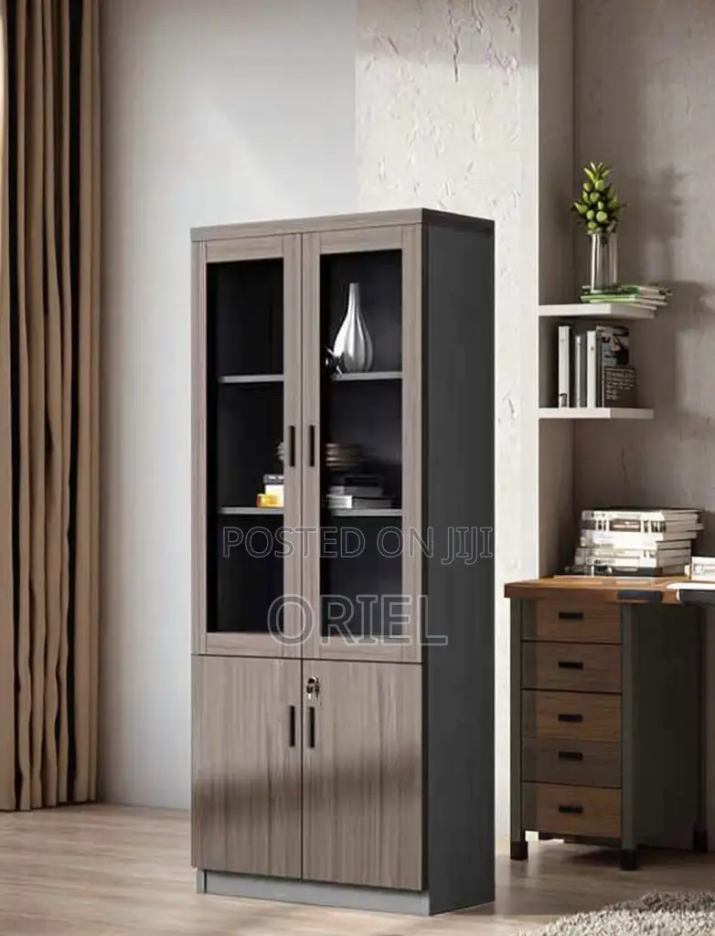 Modern Office Cabinet : 2-Door Wooden Office Cabinet