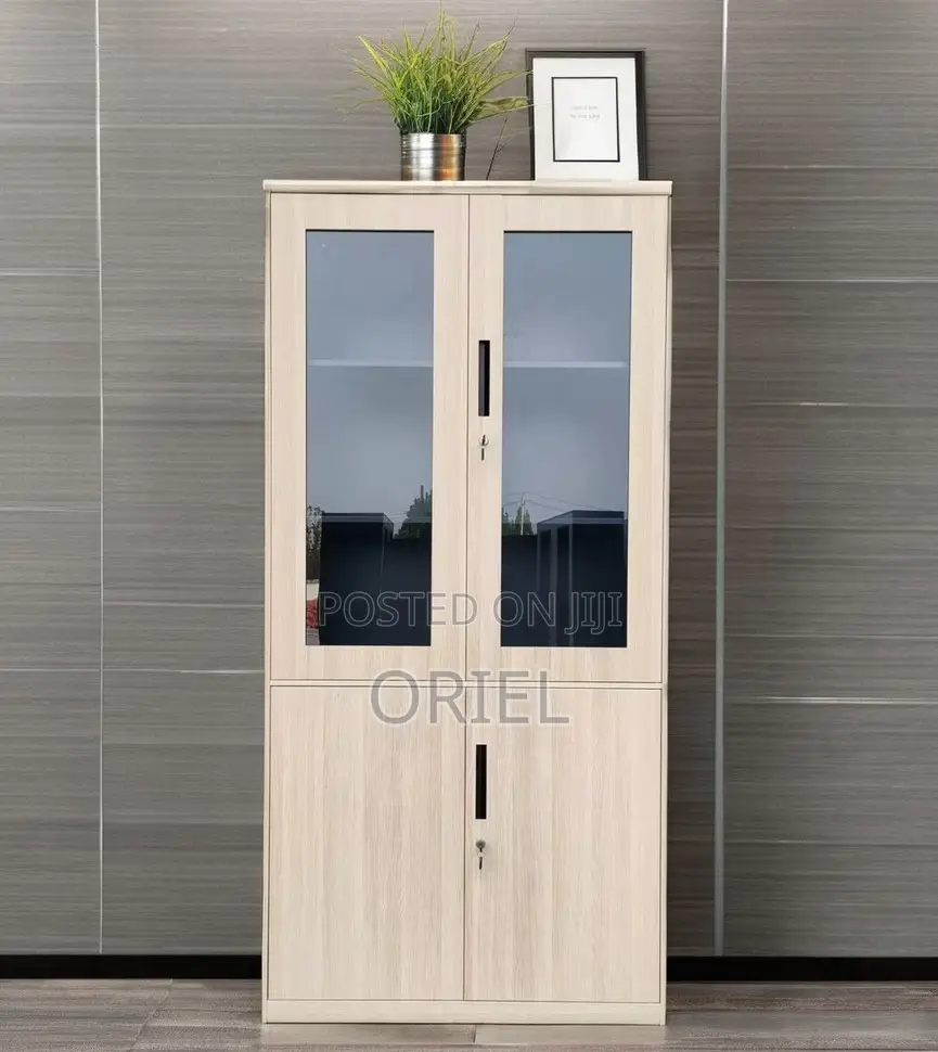 Modern Office Cabinet : 2-Door Wooden Office Cabinet